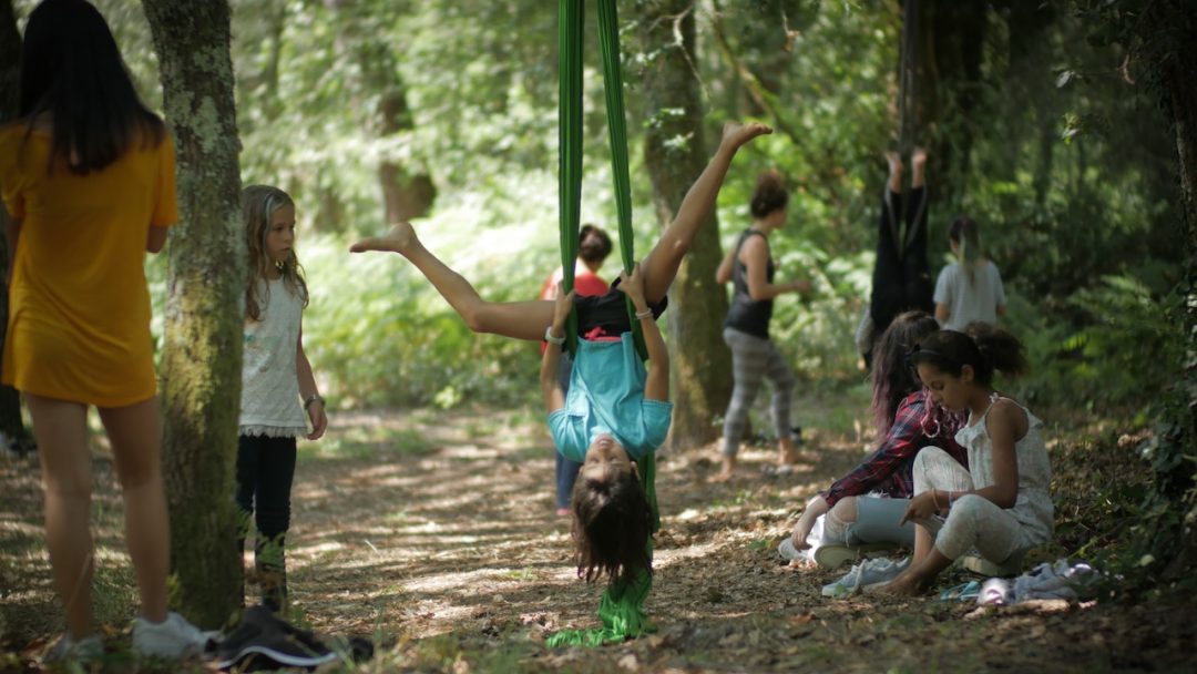 DANZA AÉREA EN TELAS