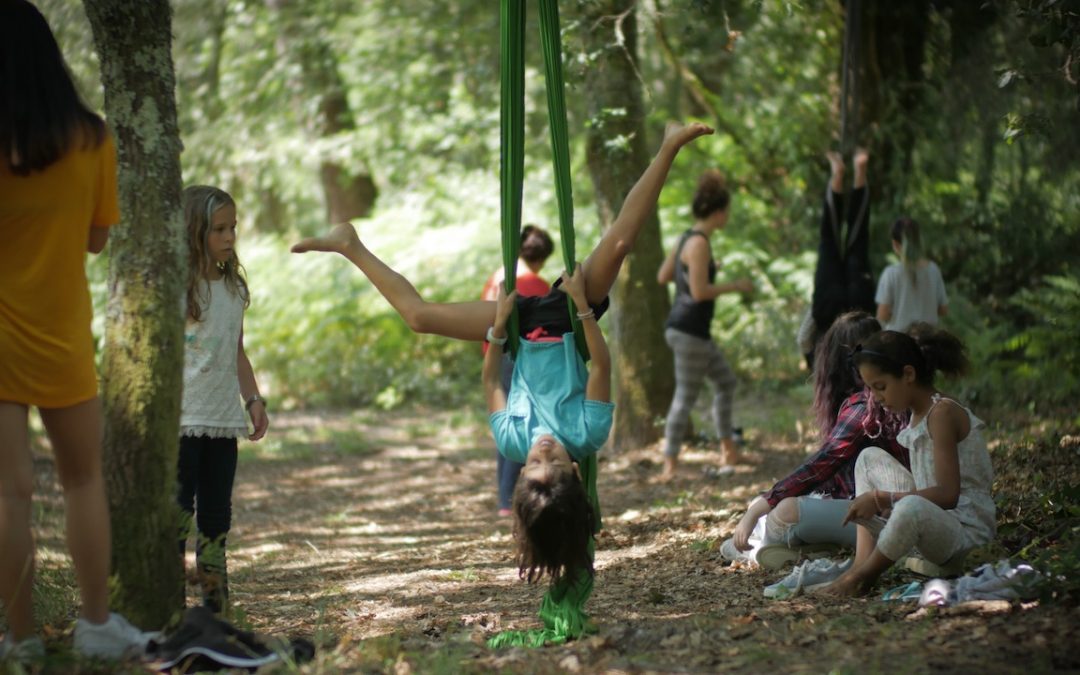 DANZA AÉREA EN TELAS