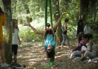 DANZA AÉREA EN TELAS