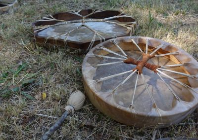 @Utilización terapéutica del tambor Chamánico