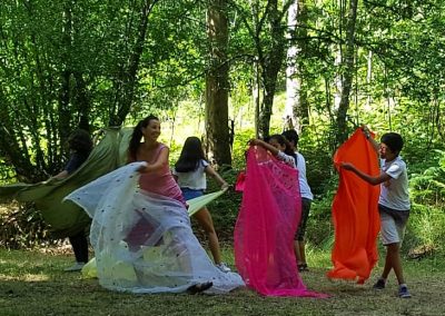 DANZA Y NATURALEZA  CREATIVIDAD EN EL BOSQUE